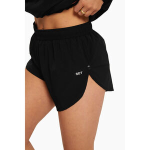 SET Active NYLON TRACK SHORTS - ONYX